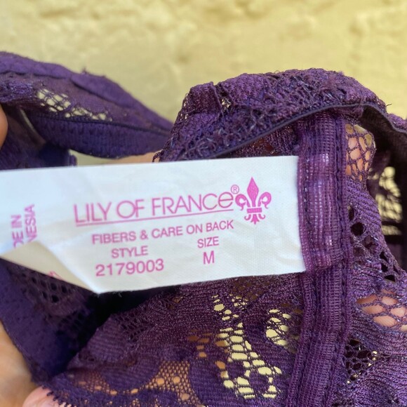 Bralette Lily of France Sz Mbra - Picture 4 of 5